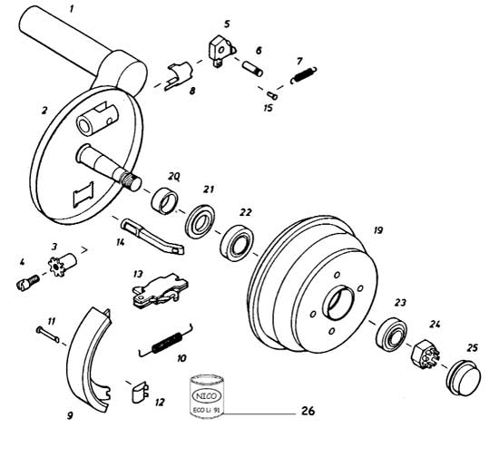 Peitz CC6200 Explosionszeichnung Peitz CC6200 Explosionszeichnung