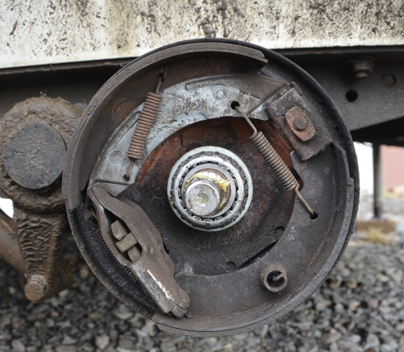 Radbremse 20-2425 montiert